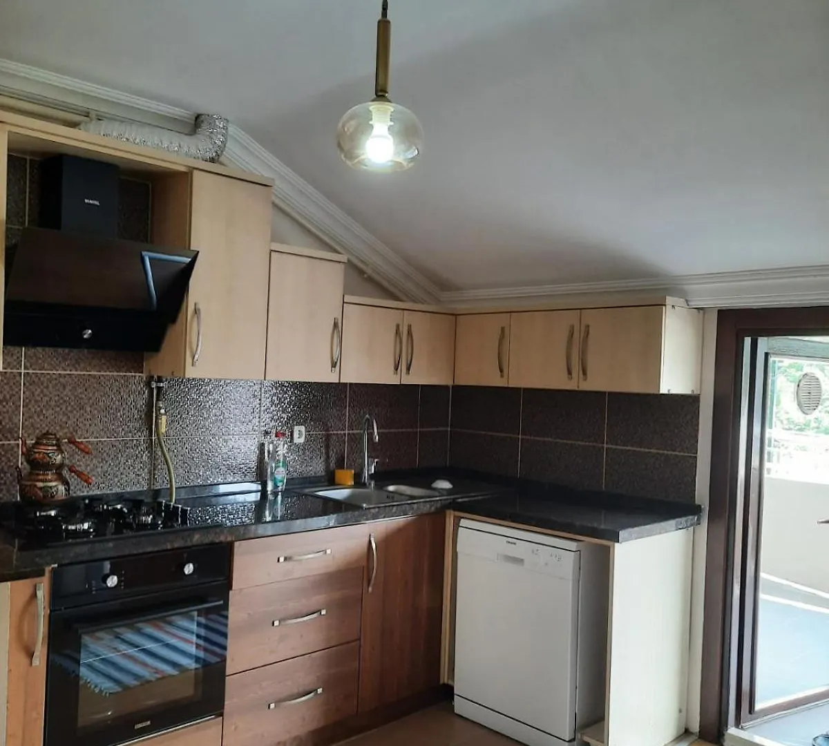 Deniz Manzarali Teras Cati Kati Apartment Trabzon