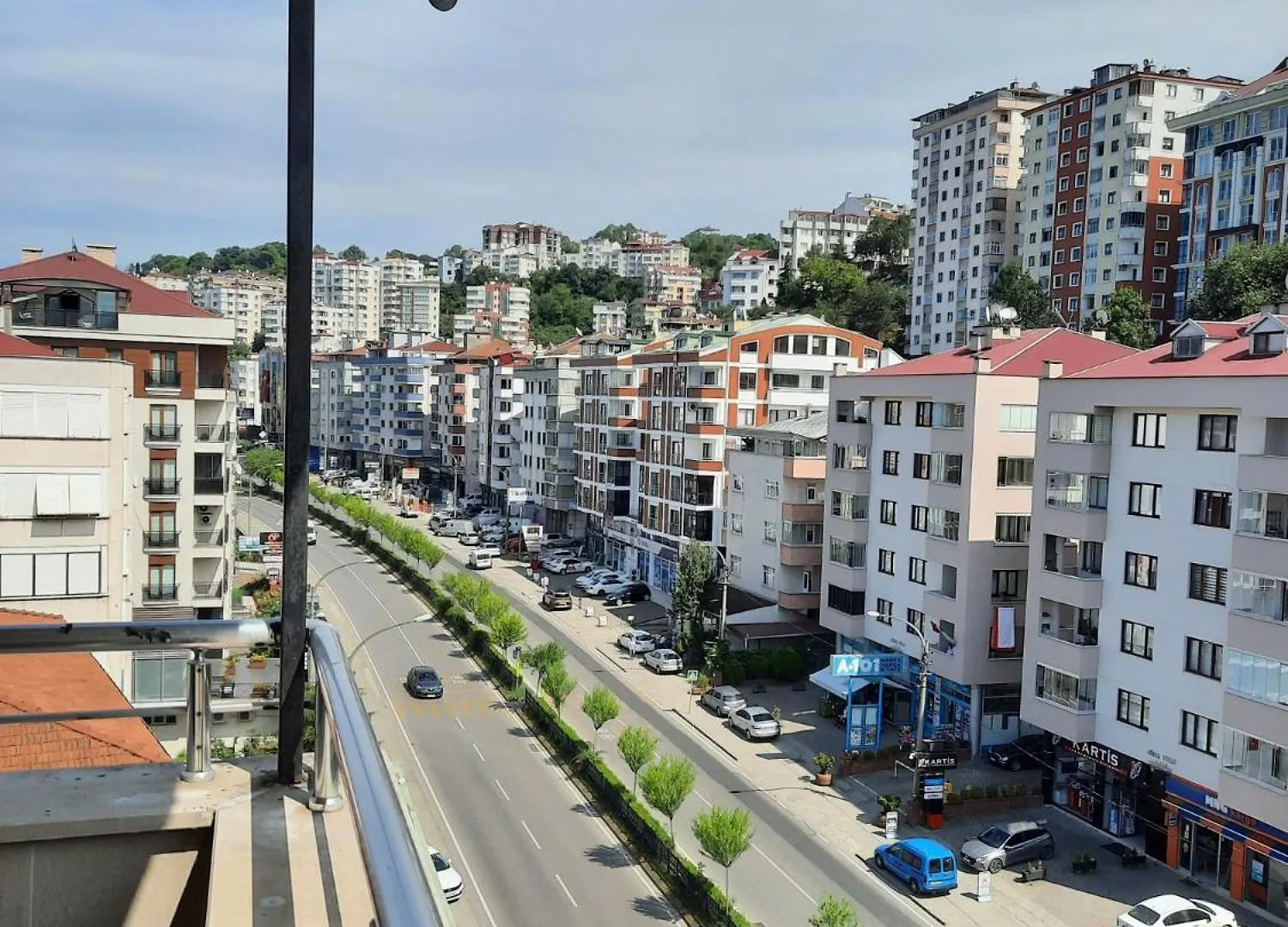 Deniz Manzarali Teras Cati Kati Apartment Trabzon